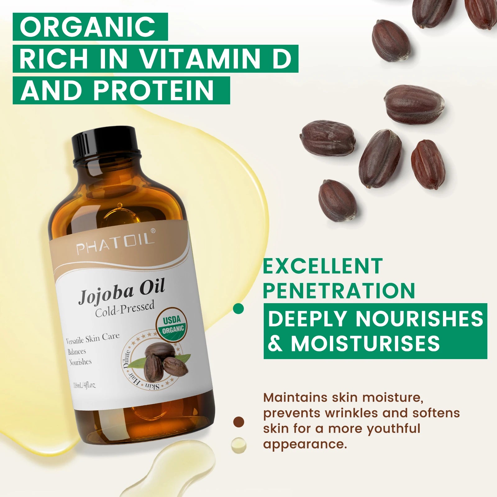  Organic Jojoba Oil 